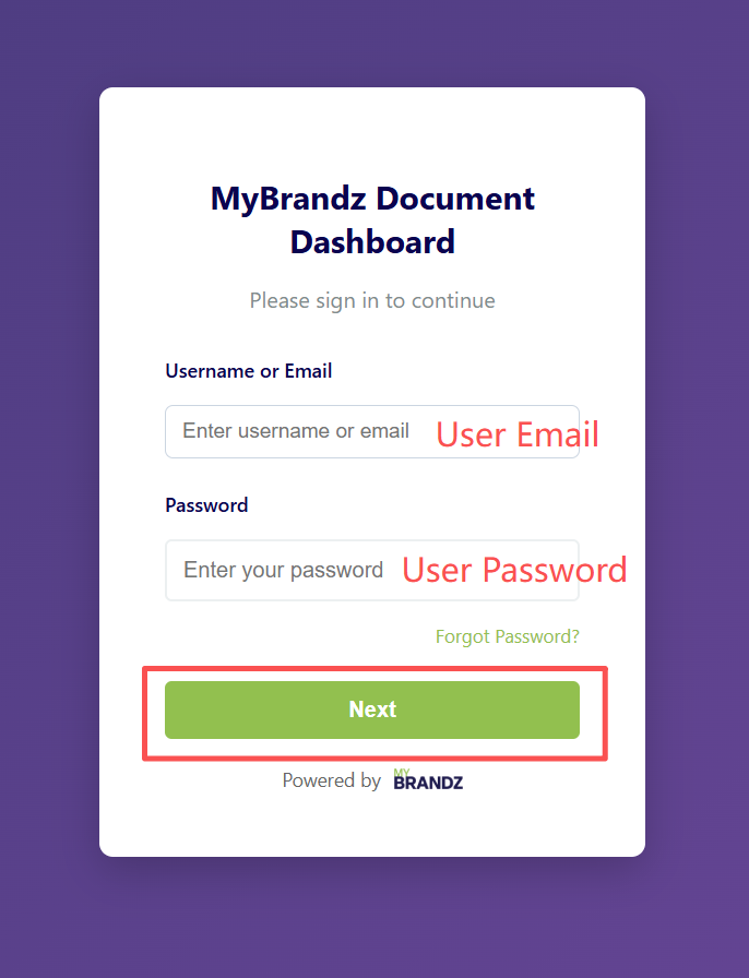 Login